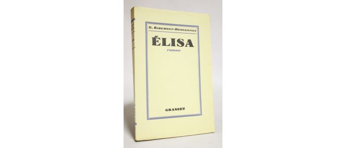 RIBEMONT-DESSAIGNES : Elisa - First edition - Edition-Originale.com