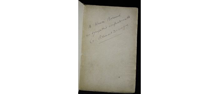 RIBEMONT-DESSAIGNES : Le bar du lendemain - Libro autografato, Prima edizione - Edition-Originale.com