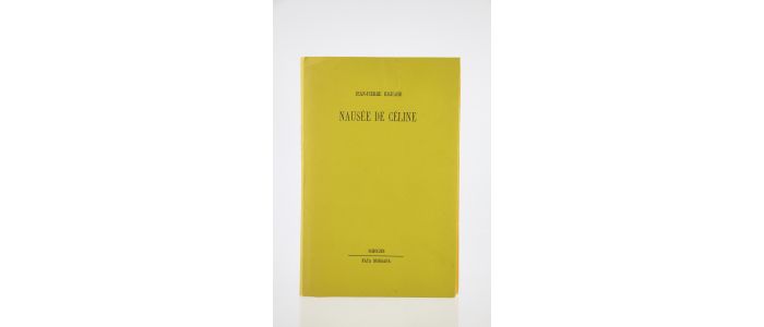 RICHARD : Nausée de Céline - First edition - Edition-Originale.com