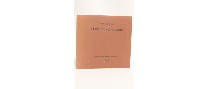 RILKE : Chants de la grive saoûle - Erste Ausgabe - Edition-Originale.com