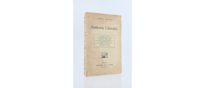 RIMBAUD : Anatomie littéraire - Prima edizione - Edition-Originale.com