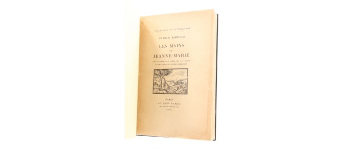 RIMBAUD : Les mains de Jeanne-Marie - Prima edizione - Edition-Originale.com