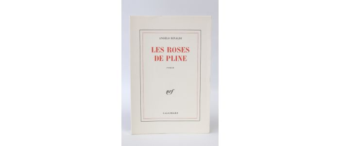 RINALDI : Les roses de Pline - First edition - Edition-Originale.com