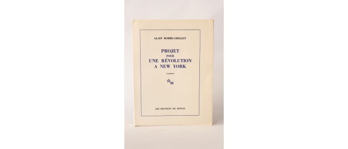 ROBBE-GRILLET : Projet pour une révolution à New York - Erste Ausgabe - Edition-Originale.com