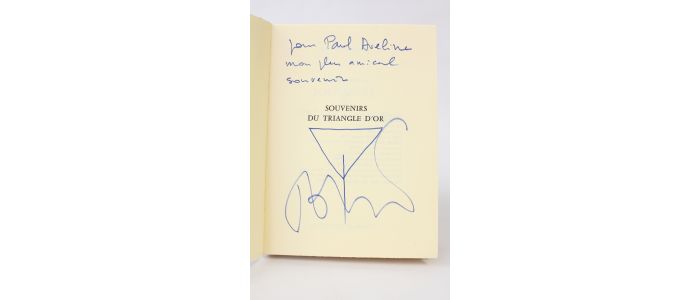 ROBBE-GRILLET : Souvenirs du triangle d'or - Libro autografato, Prima edizione - Edition-Originale.com