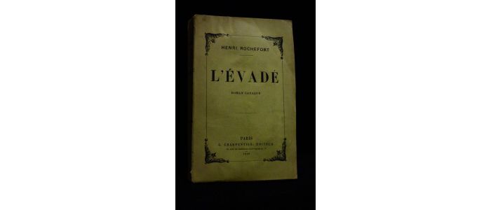 ROCHEFORT : L'évadé, roman canaque - First edition - Edition-Originale.com