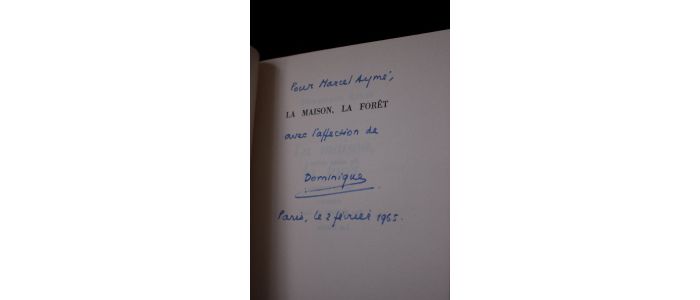 ROLIN : La maison la forêt - Autographe, Edition Originale - Edition-Originale.com