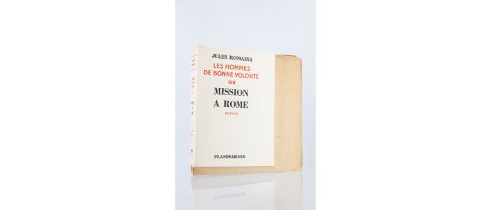 ROMAINS : Les hommes de bonne volonté, tome XIII : Mission à Rome - Signed book, First edition - Edition-Originale.com