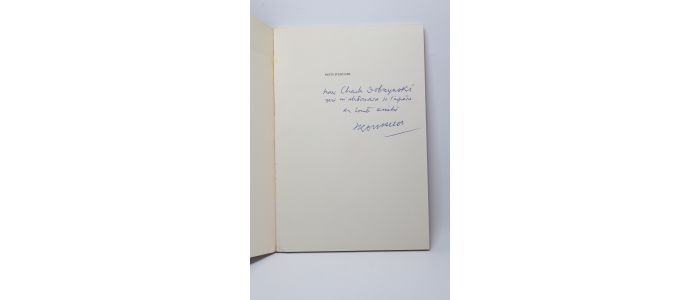 ROUSSELOT : Mots d'excuse... - Autographe, Edition Originale - Edition-Originale.com