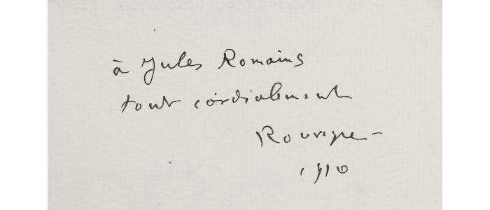 ROUVEYRE : Phèdre - Autographe, Edition Originale - Edition-Originale.com