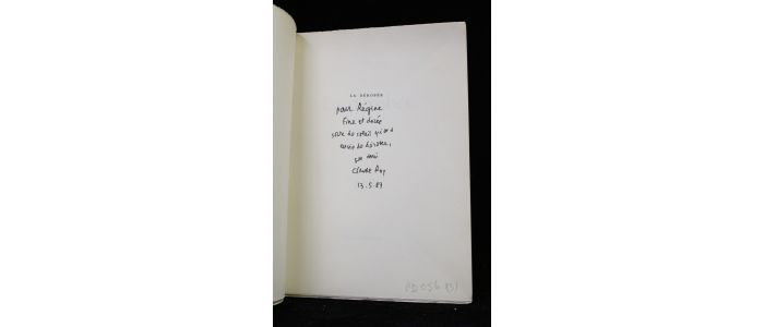 ROY : La dérobée - Autographe, Edition Originale - Edition-Originale.com