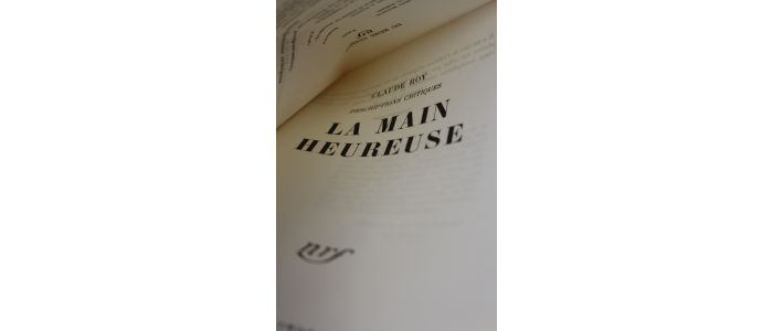 ROY : La main heureuse - First edition - Edition-Originale.com