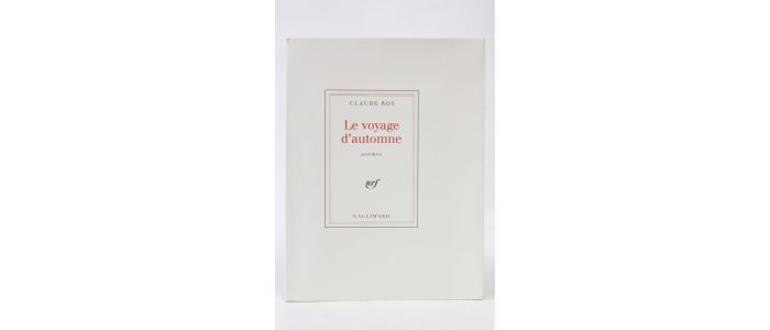 ROY : Le voyage d'automne - Erste Ausgabe - Edition-Originale.com