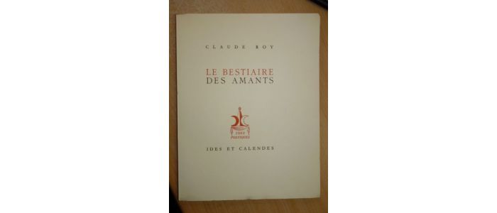 ROY : Les bestiaires des amants - Erste Ausgabe - Edition-Originale.com