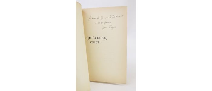 ROYERE : O quêteuse, voici! - Libro autografato, Prima edizione - Edition-Originale.com