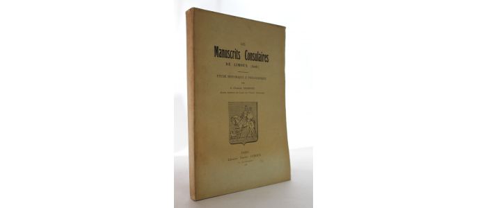 SABARTHES : Les manuscrits consulaires de Limous (Aude). Etude historique et philologique - Erste Ausgabe - Edition-Originale.com