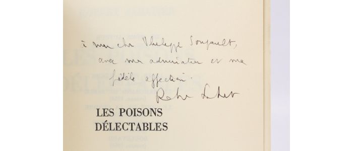 SABATIER : Les poisons délectables - Libro autografato, Prima edizione - Edition-Originale.com
