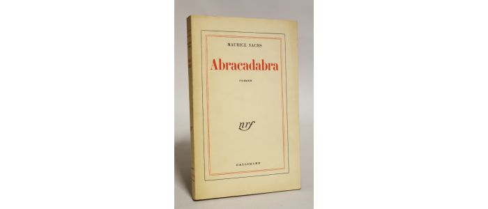 SACHS : Abracadabra - Edition Originale - Edition-Originale.com