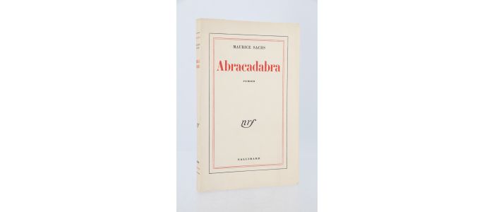 SACHS : Abracadabra - Erste Ausgabe - Edition-Originale.com