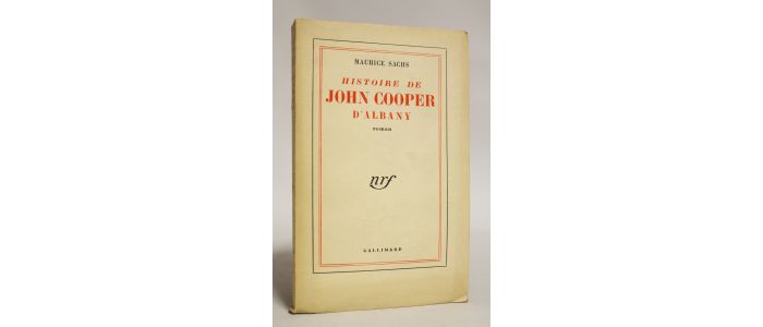 SACHS : Histoire de John Cooper d'Albany - Edition Originale - Edition-Originale.com