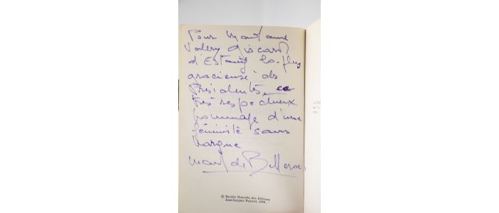 SACQUARD DE BELLEROCHE : L'Ordinatrice a cinquante ans - Libro autografato, Prima edizione - Edition-Originale.com