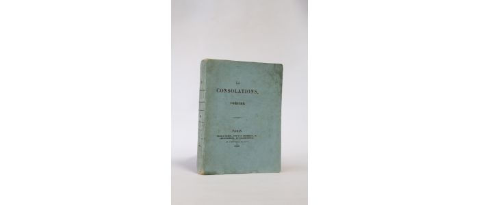 SAINTE-BEUVE : Les consolations - First edition - Edition-Originale.com