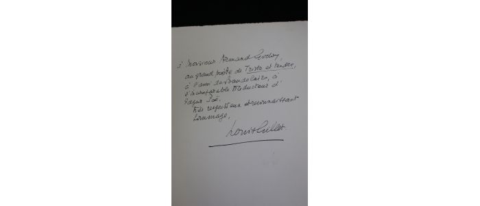 SAINTE-BEUVE : Lettres inédites publiées avec une introduction et des commentaires de Louis Gillet - Signiert, Erste Ausgabe - Edition-Originale.com