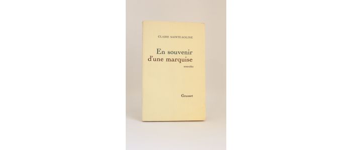 SAINTE-SOLINE : En souvenir d'une marquise - Erste Ausgabe - Edition-Originale.com