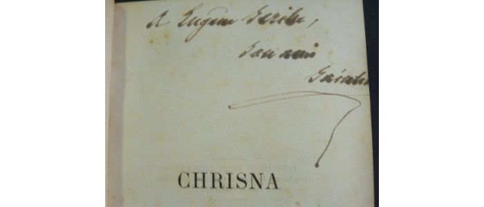 SAINTINE : Chrisna - Libro autografato, Prima edizione - Edition-Originale.com