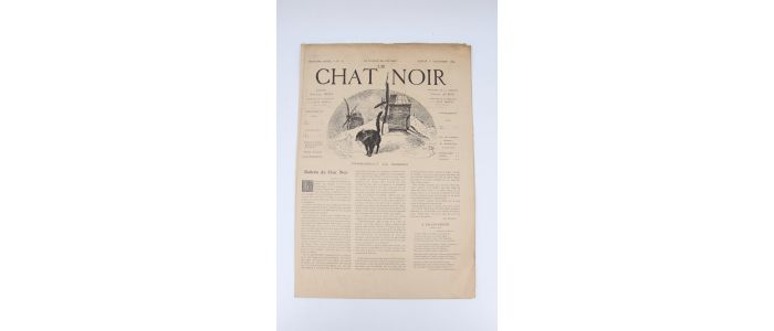 SALIS : Le Chat noir N°139 de la troisième année du samedi 6 Septembre 1884 - Erste Ausgabe - Edition-Originale.com