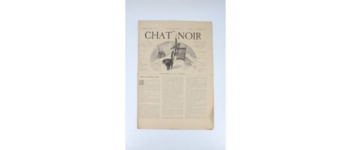 SALIS : Le Chat noir N°141 de la troisième année du samedi 20 Septembre 1884 - Erste Ausgabe - Edition-Originale.com