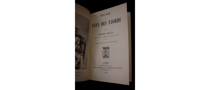 SALLES : Voyage au pays des fjords - Erste Ausgabe - Edition-Originale.com