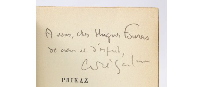 SALMON : Prikaz - Signed book - Edition-Originale.com