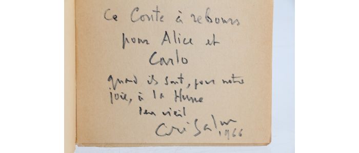 SALMON : Sylvère ou la vie moquée - Autographe, Edition Originale - Edition-Originale.com