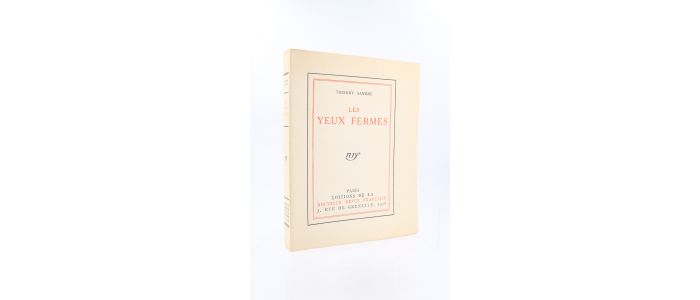 SANDRE : Les yeux fermés - First edition - Edition-Originale.com
