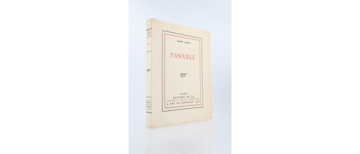 SANDRE : Panouille - Prima edizione - Edition-Originale.com