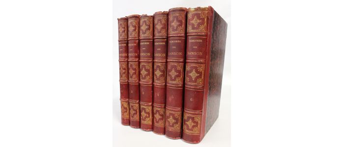 SANSON : Sept générations 1688-1847. Mémoires des Sanson mis en ordre, rédigés et publiés par H. Sanson - Prima edizione - Edition-Originale.com