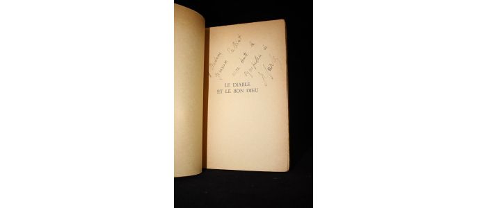 SARTRE : Le diable et le bon dieu - Signed book, First edition - Edition-Originale.com