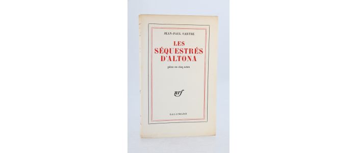 SARTRE : Les Séquestrés d'Altona - Edition Originale - Edition-Originale.com