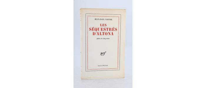 SARTRE : Les Séquestrés d'Altona - Prima edizione - Edition-Originale.com