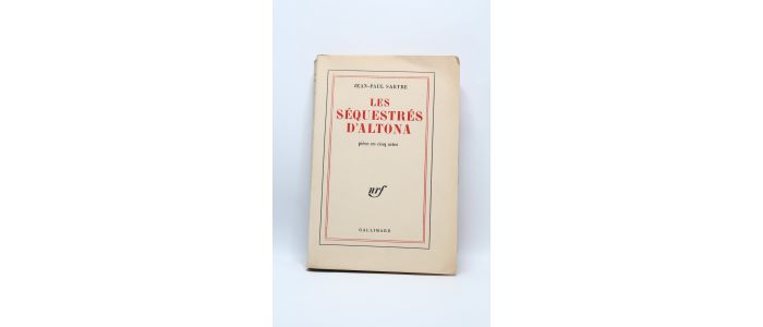 SARTRE : Les séquestrés d'Altona - First edition - Edition-Originale.com
