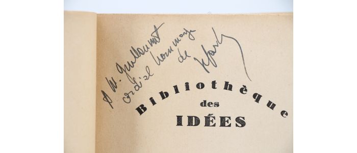 SARTRE : L'être et le néant - Essai d'ontologie phénoménologique - Signed book - Edition-Originale.com