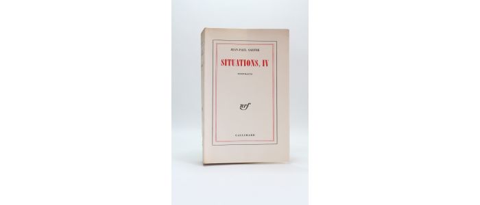 SARTRE : Situations, IV. Portraits - First edition - Edition-Originale.com
