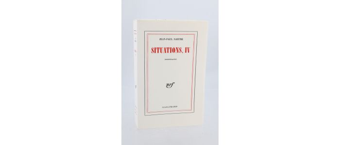 SARTRE : Situations, IV - Portraits - Prima edizione - Edition-Originale.com