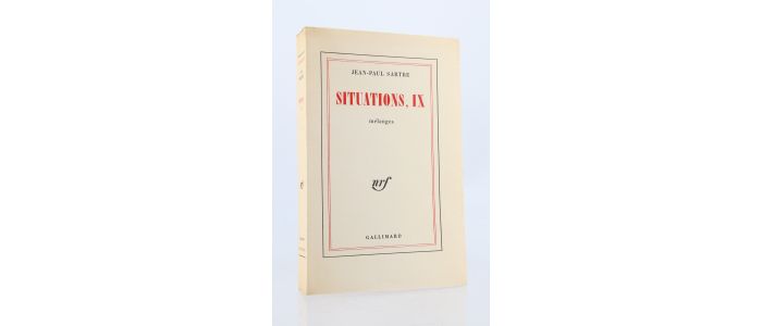SARTRE : Situations, IX - Mélanges - First edition - Edition-Originale.com