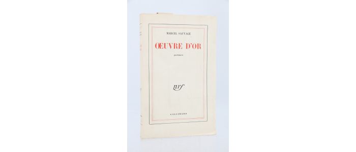 SAUVAGE : Oeuvre d'or - Prima edizione - Edition-Originale.com