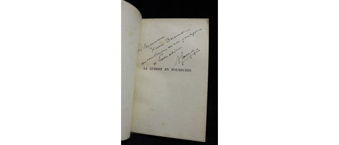 SAUZEY : La guerre en fourrures, notes de campagne - Libro autografato, Prima edizione - Edition-Originale.com