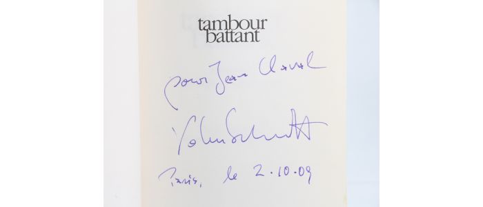 SCHLONDORFF : Tambour battant - Mémoires de Volker Schlöndorff - Signed book, First edition - Edition-Originale.com