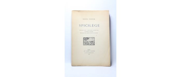 SCHWOB : Spicilèges - Edition-Originale.com
