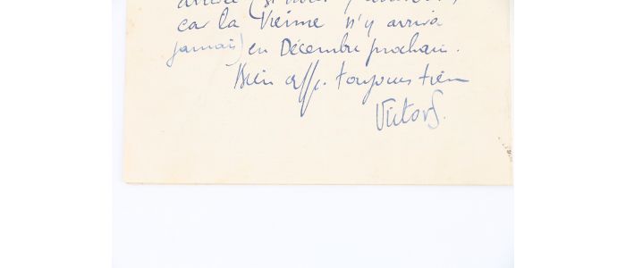 SEGALEN : Lettre autographe signée adressée à Emile Mignard : 